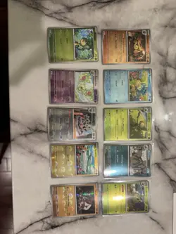 Pokemon TCG Black Bolt White Flare 10 Card Lot - 2 Masterballs & 8 Pokeballs NM - Image 1
