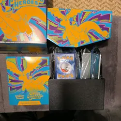 Pokemon Ascended Heroes ETB with 200+ cards and sealed N' Zekrom Promo - Image 2