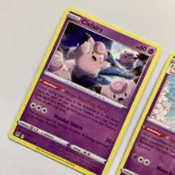 Pokemon TCG Clefairy 062/196 + Clefable 063/196 Non-Holo 2-Card Lot - Image 4