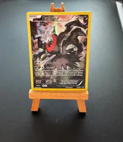 Darkrai XY114 full art holo promo card from the 2016 Pokemon Mythical Collection - Image 1