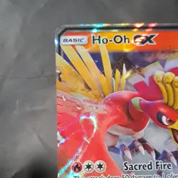 Pokemon TCG Ho-Oh GX SM57 Sun & Moon Promo Holo Card 2017 5ban Graphics 190 HP - Image 2