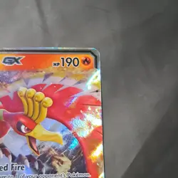 Pokemon TCG Ho-Oh GX SM57 Sun & Moon Promo Holo Card 2017 5ban Graphics 190 HP - Image 3