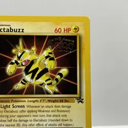 Vintage Pokemon TCG Electabuzz Kids WB Presents the First Movie Promo Card 2 - Image 5