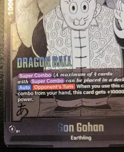 Son Gohan FB05-05 Foil Common Manga Booster 01 Dragon Ball Super Card Game - Image 4