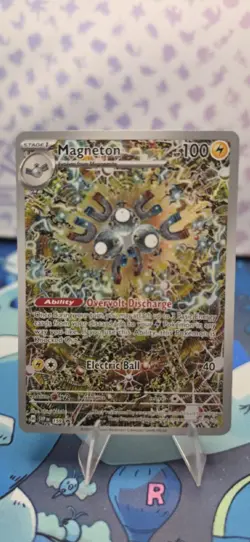 Pokemon TCG Magneton SVP 159 Promo Holo Card Scarlet & Violet - Image 1