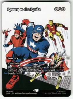 Return to the Ranks 48 Marvel Universe Eternal-Legal Magic: The Gathering NM - Image 1