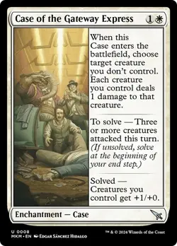 CASE OF THE GATEWAY EXPRESS x4 mtg NM-M Murders at Karlov Manor 4 Unc - Image 1