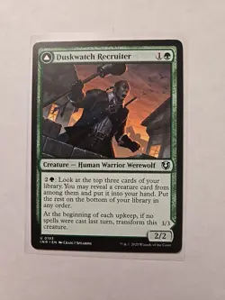 Duskwatch Recruiter - Innistrad Remastered - LP - Uncommon - Creature - Image 1