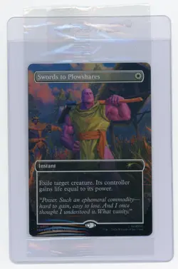 Swords to Plowshares - Foil - MTG Magic the Gathering (PSA Promo) (Sealed) - Image 1