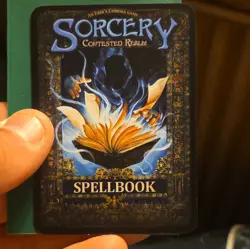 Sorcery: Contested Realm Flaming Skull Spellbook Promo Art Promo - Brom Cost 2 - Image 3