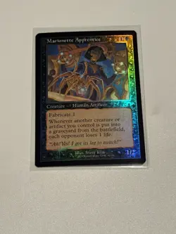 MTG Marionette Apprentice Modern Horizons 3 Retro Foil Uncommon - Image 1