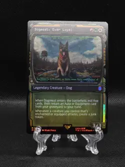 Dogmeat, Ever Loyal (Showcase) Universes Beyond: Fallout Foil - Image 1