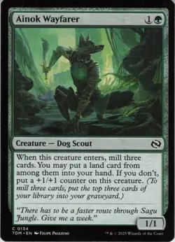 Ainok Wayfarer C Tarkir: Dragonstorm 134 NM Normal MTG - Image 1