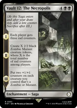 Vault 12: The Necropolis Universes Beyond: Fallout LP MTG - Image 1
