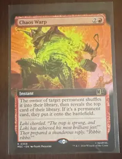 Chaos Warp (Extended Art) Commander: Marvel Super Heroes Regular - Image 1