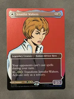 MTG Jennifer Walters Borderless Foil M 0388 Marvel Super Heroes MSH She-Hulk - Image 1