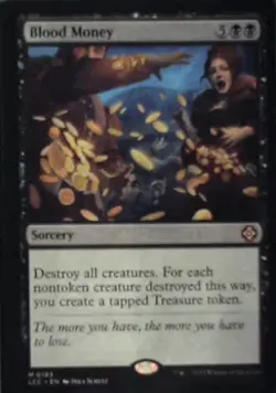 Blood Money - Commander: The Lost Caverns of Ixalan: #183, MTG Nm C319 - Image 1