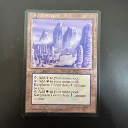 Magic The Gathering Karplusan Forest Ice Age 337 LP - Image 1