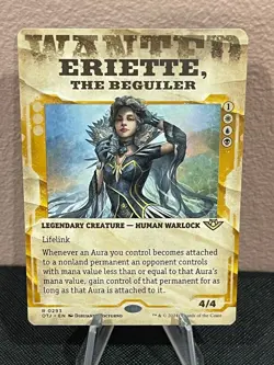 MTG Eriette the Beguiler Showcase Outlaws of Thunder Junction (OTJ) #293 Rare - Image 1