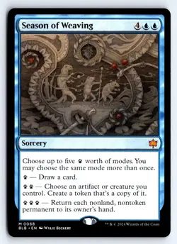 Season of Weaving 68 Mythic: Bloomburrow Magic: The Gathering NM - Image 1