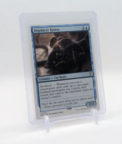 MTG - Displacer Kitten (White Border) - Rare #27 - Mystery Booster 2 NM - Image 1