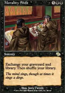 1x Morality Shift Light Play, English Judgment MTG Magic - Image 1
