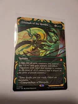 MTG Magic The Gathering - Triumph of the Hordes - Mystical Archive NM - Image 1