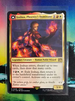 Joshua, Phoenix's Dominant 0229 Final Fantasy Magic the Gathering FREE SHIPPING! - Image 1