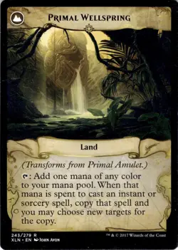 Primal Amulet XLN #243 Rare Ixalan Magic: The Gathering Lightly Played - Image 2