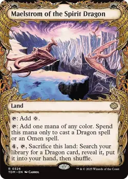 Maelstrom of the Spirit Dragon (Showcase) [TDM - 326] - NM - Image 1