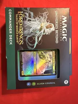 MTG LOTR Tales of Middle-Earth commander decks. All 4 plus sealed Elven Council. - Image 3