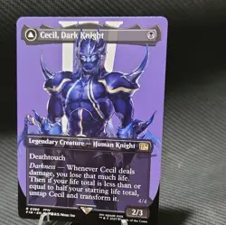 MTG Final Fantasy 2-Card Lot: Cecil (Dark Knight/Redeemed) + Kefka's Tower foil - Image 3
