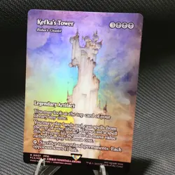 MTG Final Fantasy 2-Card Lot: Cecil (Dark Knight/Redeemed) + Kefka's Tower foil - Image 5