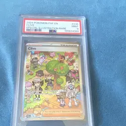 Pokemon 2024 SV Paldean Fates Clive 236/091 SIR Holo English PSA 9 - Image 1
