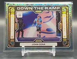 2024 Panini Photogenic WWE John Cena Fireworks #/5 Down The Ramp #2 SSP Legends - Image 1