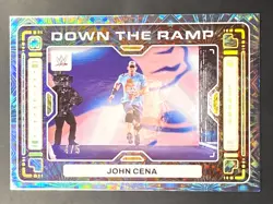 2024 Panini Photogenic WWE John Cena Fireworks #/5 Down The Ramp #2 SSP Legends - Image 2