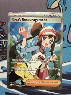 Rosa's Encouragement - Ultra Rare - Perfect Order 114/088 - NM - Pokemon Card - Image 1