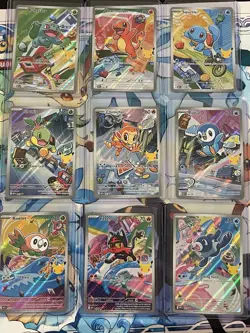 Pokemon First Partner Illustration Collection Series 1 Complete Set 2026 NM - Image 1