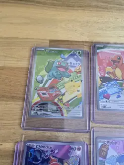 Pokemon 2026 First Partner Illustration Collection Series 1 Promos Complete Set - Image 4