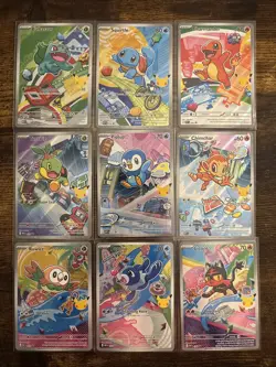 Pokemon First Partner Illustration Collection Series 1 Complete Set 2026 - Image 1