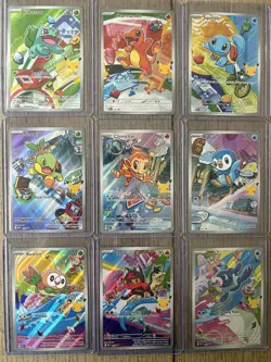 Pokemon First Partner Illustration Collection Series 1 Complete Set 2026 - Image 1
