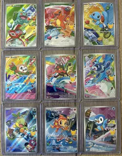 Pokemon First Partner Illustration Collection Series 1 Complete Set 2026 B - Image 1