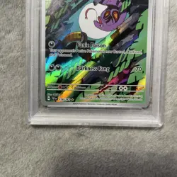2024 POKEMON TEF EN-TEMPORAL FORCES ILLUSTRATION RARE #176 ARBOK PSA 9 - Image 3