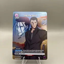 UNION ARENA UA41ST/RNK-1-113 Hajime Saito R Parallel Rurouni Kenshin - Image 1