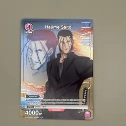 UNION ARENA UA41ST/RNK-1-113 Hajime Saito R Parallel Rurouni Kenshin - Image 3