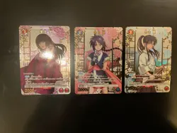 union arena rurouni kenshin. Megumi, Misao, Kaoru R* parallel (Japanese) - Image 1