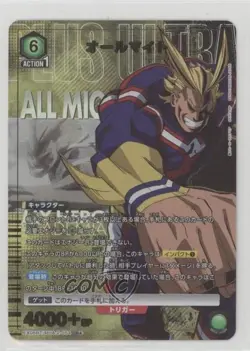 2024 Union Arena TCG - My Hero Academia Vol 2 EX06BT Japanese R Star All Might - Image 1