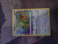 Rayquaza Amazing Rare Card 138/185 Vivid Voltage 2020 NM Condition - Image 1