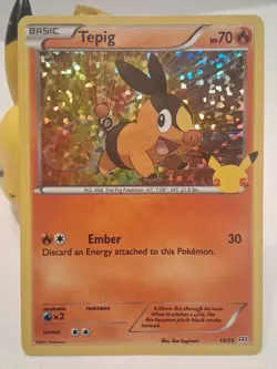 2021 Pokemon McDonald’s 25th Anniversary Lot Treecko Tepig Holo Pikachu Card + - Image 3