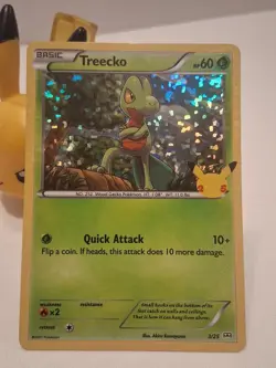 2021 Pokemon McDonald’s 25th Anniversary Lot Treecko Tepig Holo Pikachu Card + - Image 5